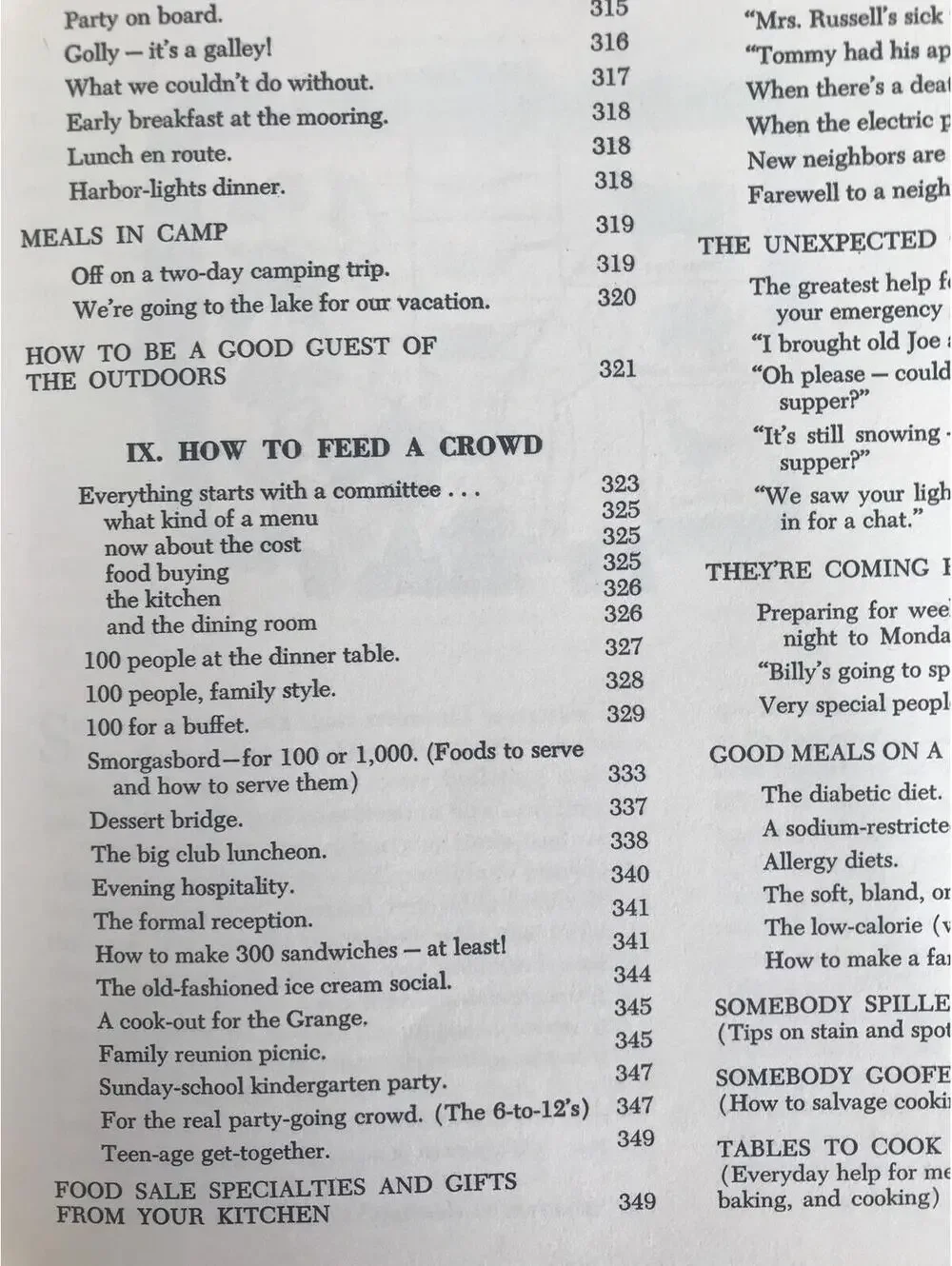 Vintage General Foods Kitchens Cookbook, 1959 Second Printing